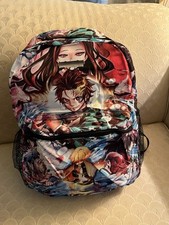 Tanjiro Demon Slayer Durable Backpack Kimetsu No Yaiba Anime Manga School Kids
