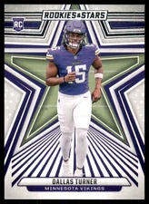 2024 Panini Rookies & Stars Dallas Turner Rookie Minnesota Vikings #124