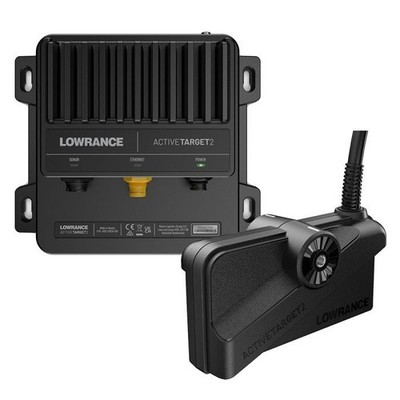 Lowrance ActiveTarget  2 Live Sonar w/Transducer (Module + XDCR+ Mounts)