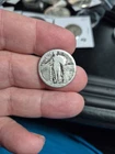 New ListingStanding Liberty Quarter  With Worn Date But Beautiful Famous Design- 90% Silver