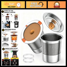 Reusable Stainless Steel K-Cup Coffee Filter, BPA-Free, Fits Keurig 1.0 2.0 2