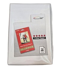 New Canon 4x6 Photo Paper Plus Glossy II 50 Sheets ChromaLife100 Sealed Original