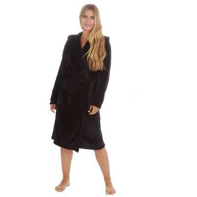 Damen Morgenmantel Morgenmantel Damen Mädchen super weicher Fleece Bademantel Größe 8 - 32
