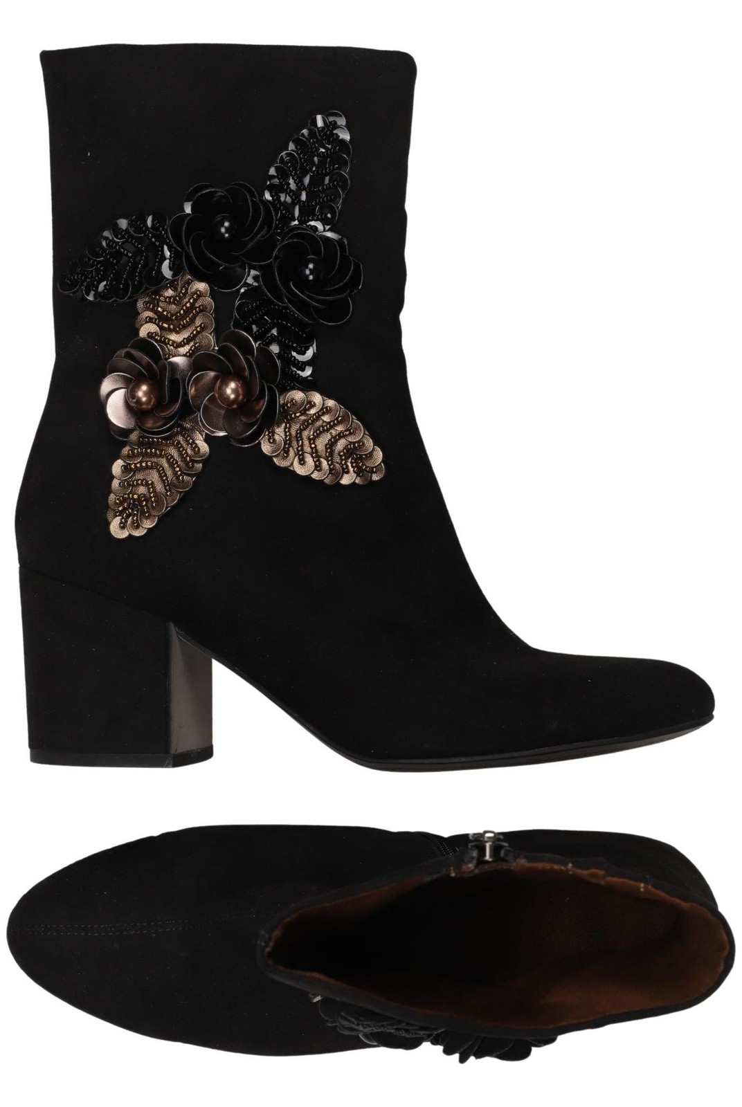 Tamaris Stiefelette Damen Ankle Boots Booties Gr. EU 39 Schwarz #1hwczbf