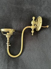 Brass Wall Light Fitting Swan Neck Sconce