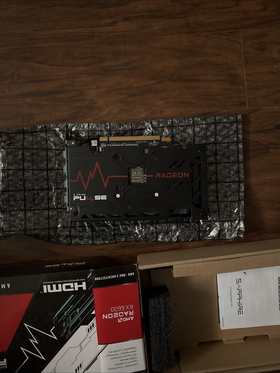 SAPPHIRE PULSE AMD Radeon RX 6600 8GB GDDR6 Graphics Card for sale