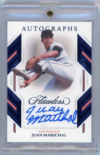2023 Panini Flawless Juan Marichal Legendary On Card Autograph /15 SF GIANTS