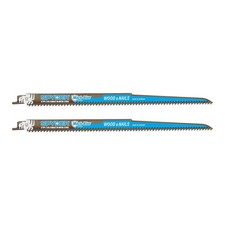12 in 6-TPI Reciprocating Saw Blade Mach-Blue (2-Pack) Spyder 200323