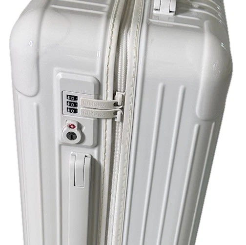 NWOT RIMOWA Essential Cabin Carry- On Gloss White 21.7" x 15.8 "x 9.1" - Image 2 of 4