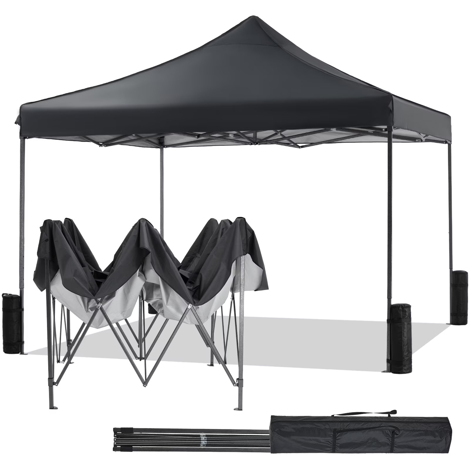 Tent With Slant Legs And Carrying Bag, Easy Setup