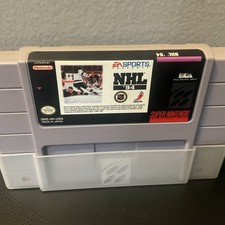 Super Nintendo SNES NHL 94 Clean, Tested & Working  W/ Protective Case. 1 Owner