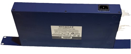 NETGEAR ProSafe JFS524 24-Port 10/100 Mbps Fast Ethernet Switch w/ Rack ~NO CORD - Picture 6 of 8