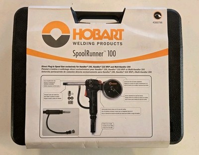 Hobart Spoolrunner 100 MIG Pistol Grip Spool Gun 300796 New