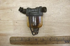 Old Used Car Parts,Vintage AC Glass Bowl Fuel Filter  854324,GOOD,L@@K & READ!