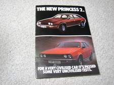 1978 Austin Princess 2 Uk Sales Brochure 1978 Austin Princess 2 Uk Sales Brochure