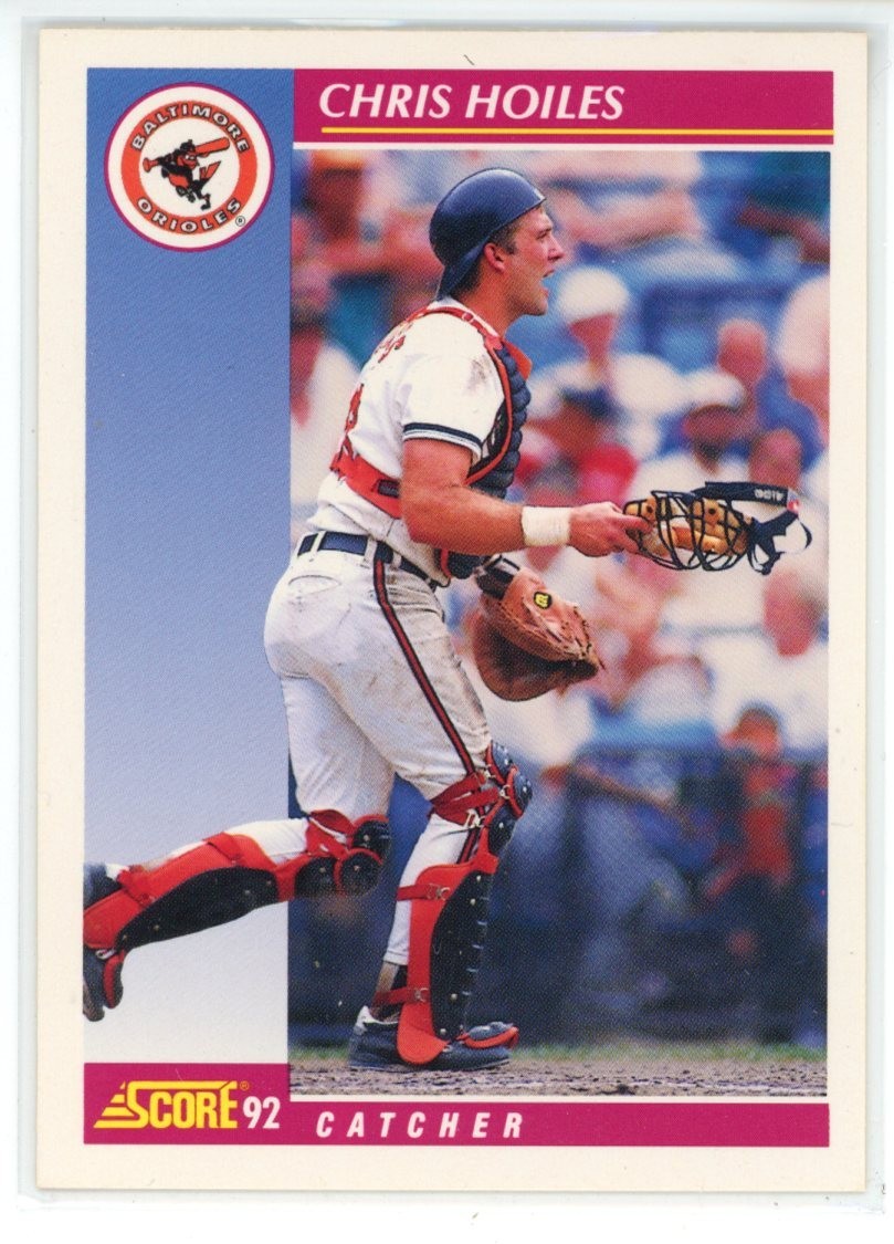 1992 Score Chris Hoiles #641 