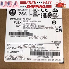 25A D037N114 Allen-Bradley 25A-D037N114 Ser B PowerFlex 523 AC Drives 20HP 15kW