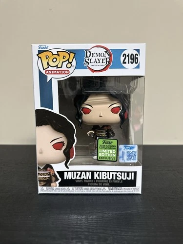 Funko POP! Demon Slayer: Muzan Kibutsuji (Metallic) #2196 ECCC 2026 W/ Protector