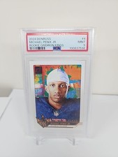 Graded 2024 Donruss Michael Penix Jr #4 Gridiron Kings RC Football Card PSA 9