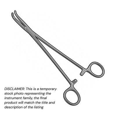 2 pcs Mixter (Gemini) Hemostat Forceps 9'' Full Curved Dissecting Points Stainles