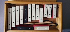 Suzuki SB-13 Sound Block Set 1 14 Glockenspiel/Xylophone Used Vey Good.