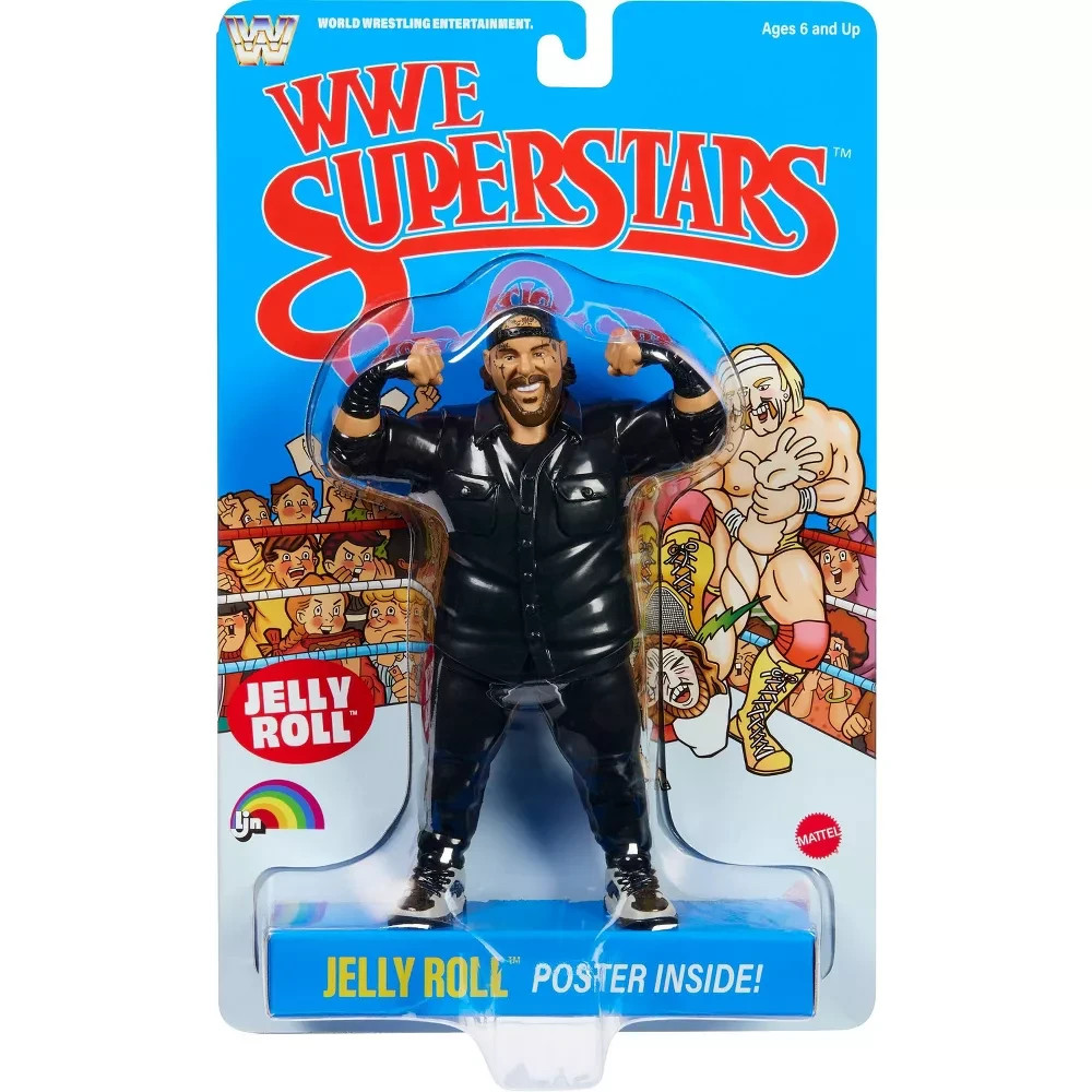 WWE LJN MATTEL 1980's RETRO SERIES 3 PRE-ORDER JELLY ROLL