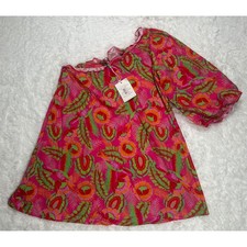 NWT! Show Me Your Mumu High Volume Mini Dress Paradise Palms Print Size Medium