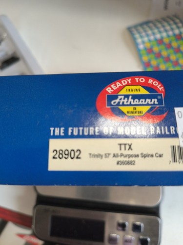 Coches multiusos Athearn TTX Trinity 57' escala Ho 27902 #360882 | Zustand: New