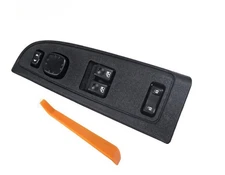 For GMC Sierra Chevy Silverado 1500 Door Window Switch Panel Control with Bezel
