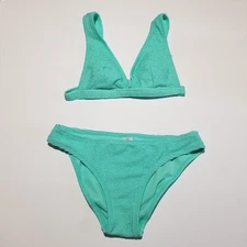 Hula Honey Bikini Swimsuit Mint Green