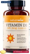 NatureWise Vitamin D3 5000iu 125 mcg