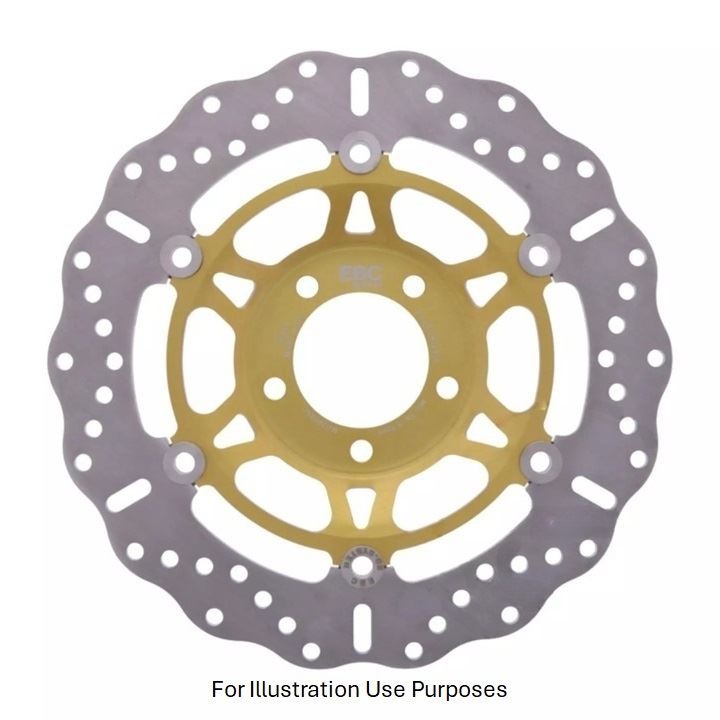 EBC S/Steel Float Cont X Brake Disc FRHS for Suzuki GSX 400 X GK79A Impulse 1999