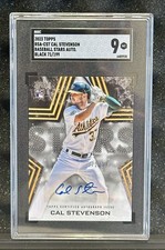 2023 Topps ~ Baseball Star Auto Cal Stevenson (RC) Oakland Athletics #BSA-CST