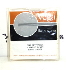 Vintage Vega Banjo Strings V700 5 string light gauge Martin Co.
