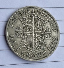 King George VI half crown 1948