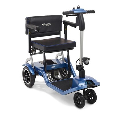 Journey So Lite Folding Power Scooter, Lightweight, 5 mph Max Adjustable Speed