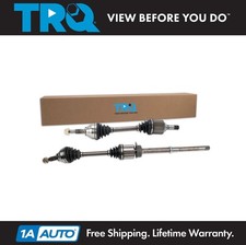Trq Front Cv Axle Shaft 2pc Set For 2014-2019 Ford Explorer