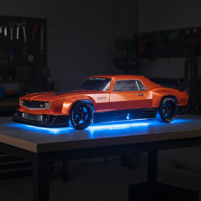 Underglow Lights Bluetooth for ARRMA 1/7 Felony 6S AVC 4X4 RTR Bash Orange