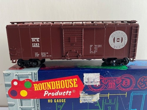 ROUNDHOUSE - Calibre HO - 1283 - HARINA BUFFALO CREEK - Coche de carga marrón - ¡Bonito! | Zustand: Used