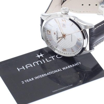 Hamilton Jazzmaster Viewmatic H327550/H32755551 44mm SS Automatic Watch #C10998