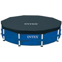 Intex Abdeckplane Ø 305 Cm Pool Abdeckung Poolabdeckplane Rund FüR Frame Pools