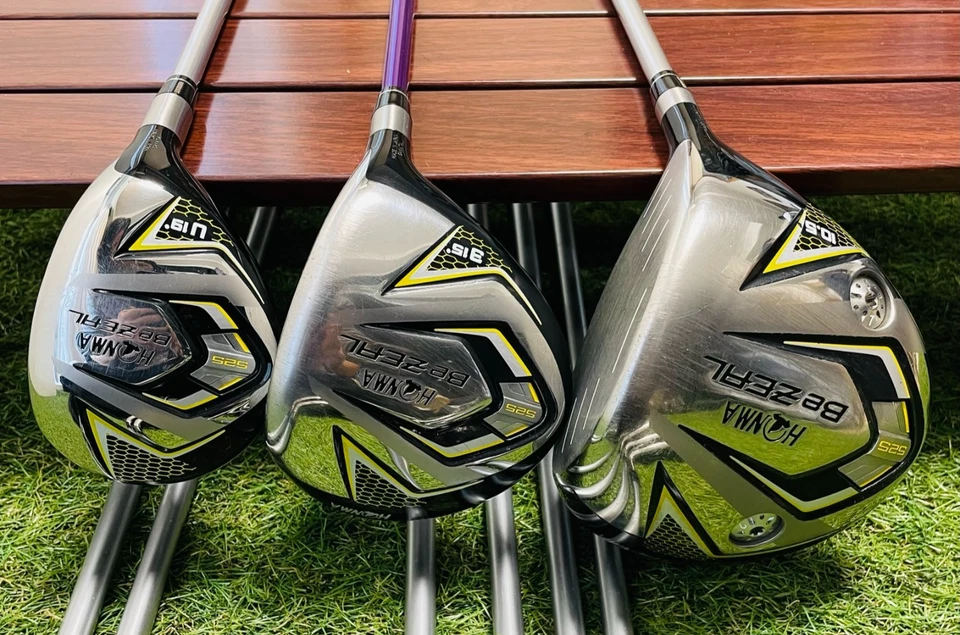 HONMA ALL BeZEAL 525 Fullset 1w 3w U19° 6-11 Iron 10Pcs SR S R Flex Golf Club - Image 2 of 4