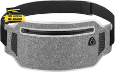 Running Belt,Slim Running Waist Fanny Pack Runner Exercise Phone Belt Hip Pouch