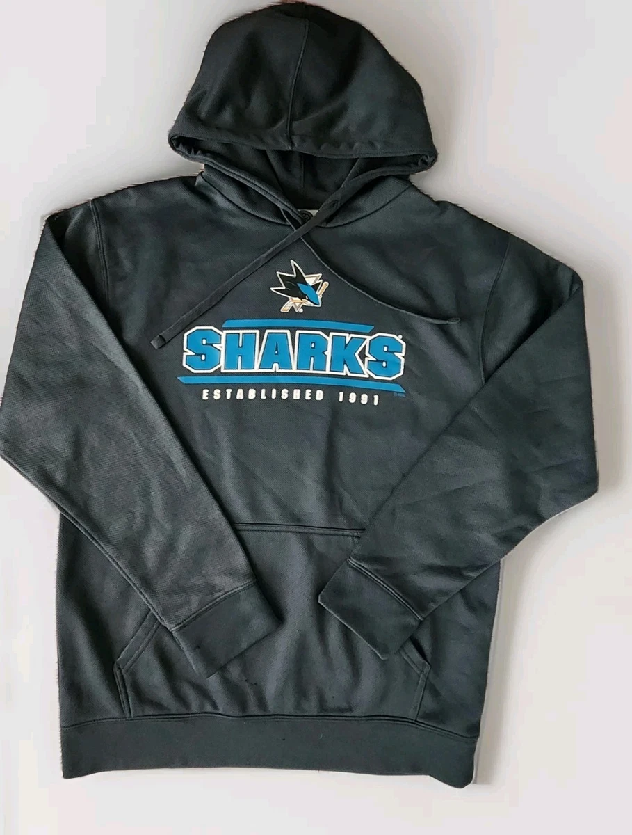 Sweat à Capuche San Jose Sharks NHL - Taille S (34/36), Noir, Unisexe, Occasion