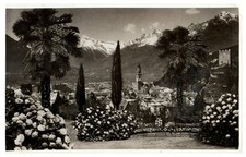 1932 Merano Panorama Italy Landscape Mountains Vintage Postcard PM