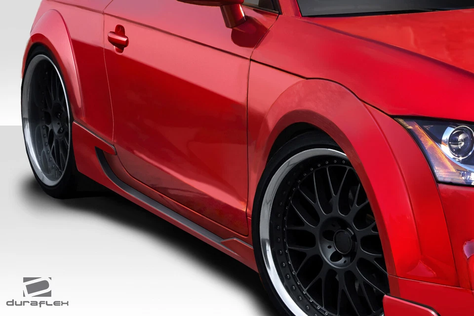 For 2008-2015 TT 8J Duraflex TKR Side Skirts - 2 Piece ( S-line models only ) Foto 2 de 4