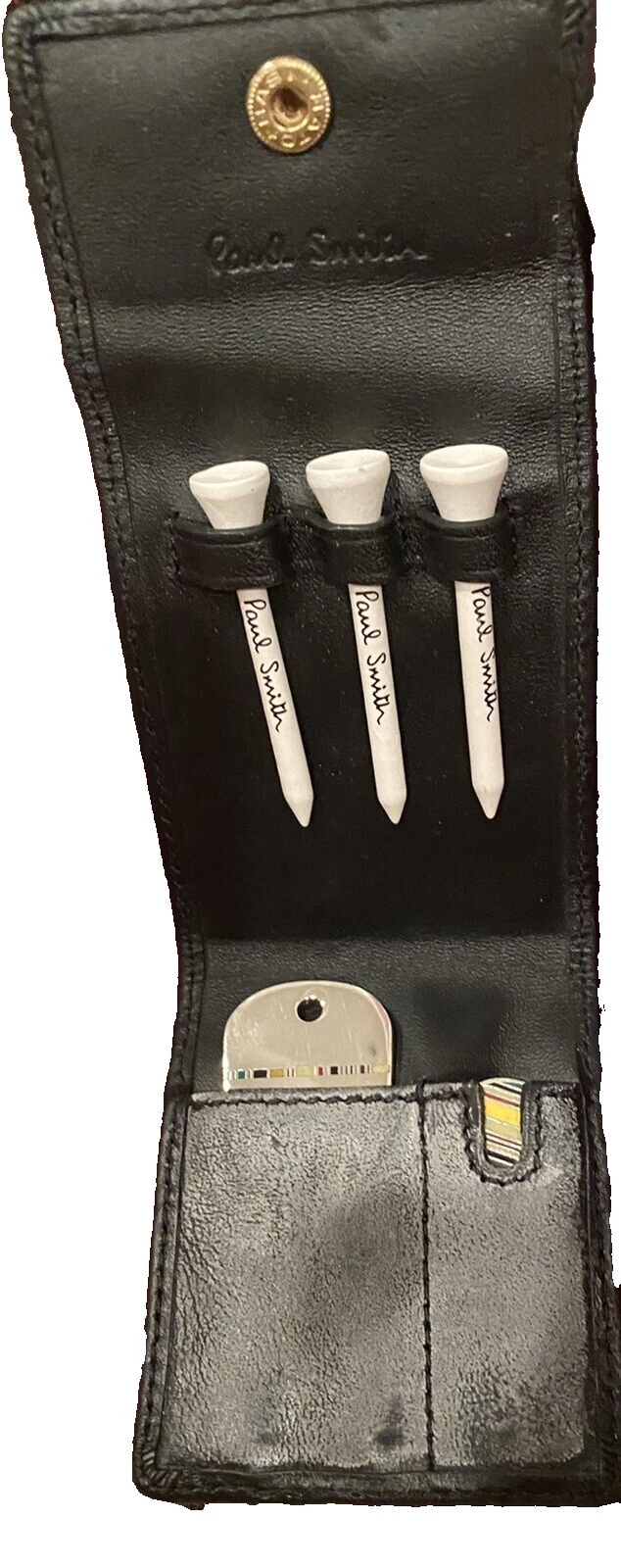 ID de cuero para hombre Paul Smith y los titulares de Placa