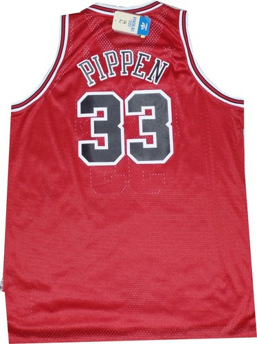 Camiseta deportiva de los Chicago Bulls Scottie Pippen Swingman Adidas 7996A de gran tamaño 2XL nuevas etiquetas - Imagen 2 de 5
