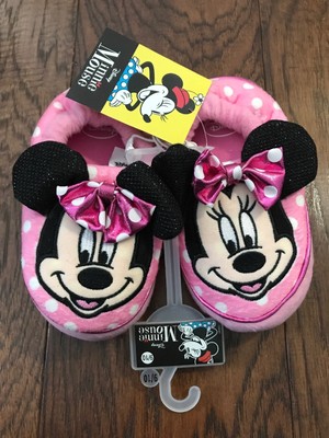 pink minnie mouse slippers