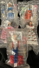 Barbie Dolls of the World Vintage 1995 McDonalds Happy Meal Toy Set of 5